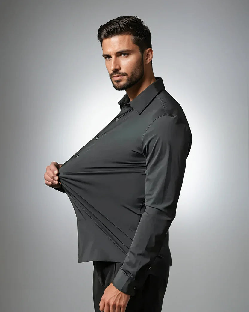 CAMISA NUMMO TRUSTFIT™ ULTRA TECNOLÓGICA | SIN-PLANCHA | OLVÍDATE DE LAS ARRUGAS | COMPRE 1 Y LLÉVATE 2