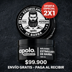 apolo. | Estimulante de Barba Apolo | Dispierta la barba que ya existe en ti. | Oferta 2x1