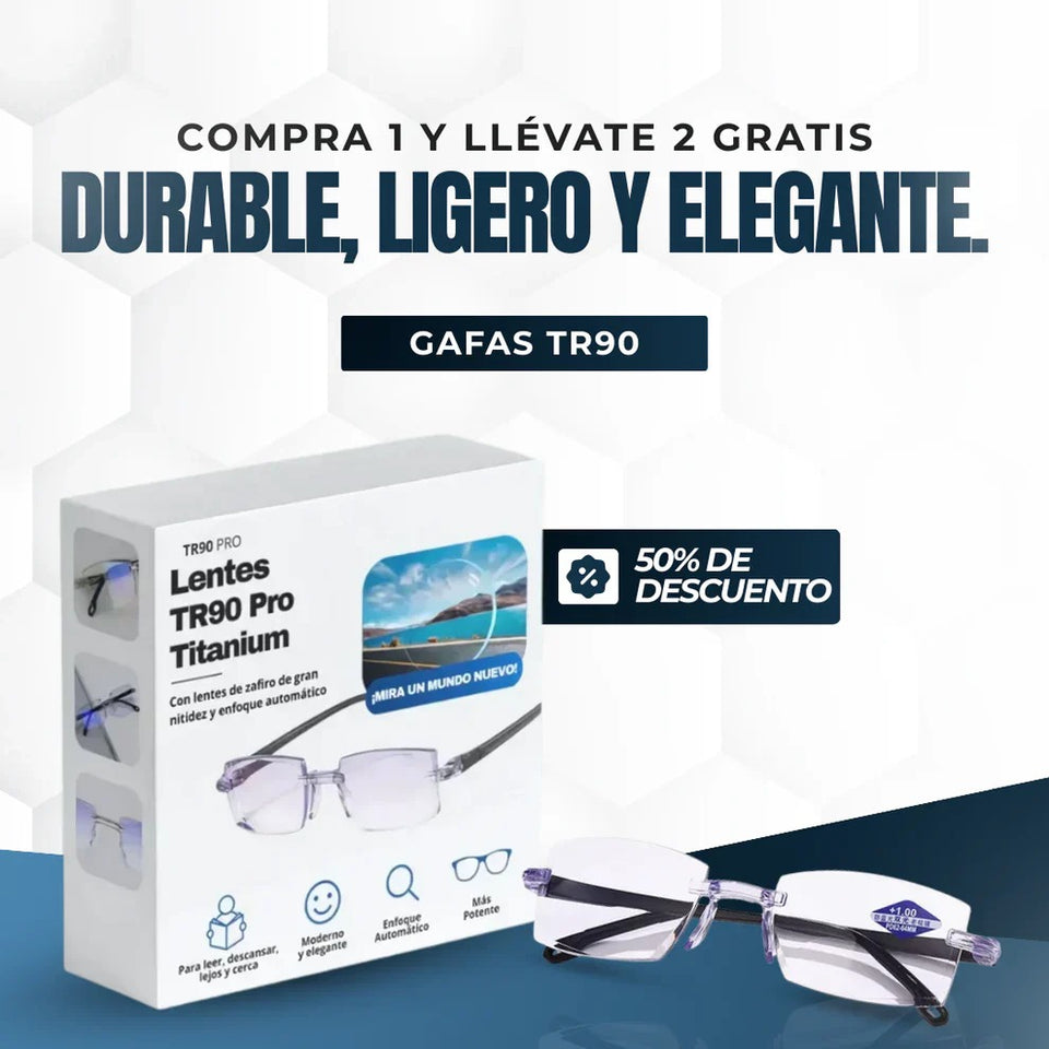 Gafas TR90 Titanium Pro - Durable, Ligero y Elegante
